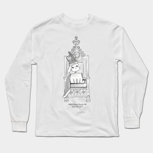 King Charles coronation bunny clothing Long Sleeve T-Shirt